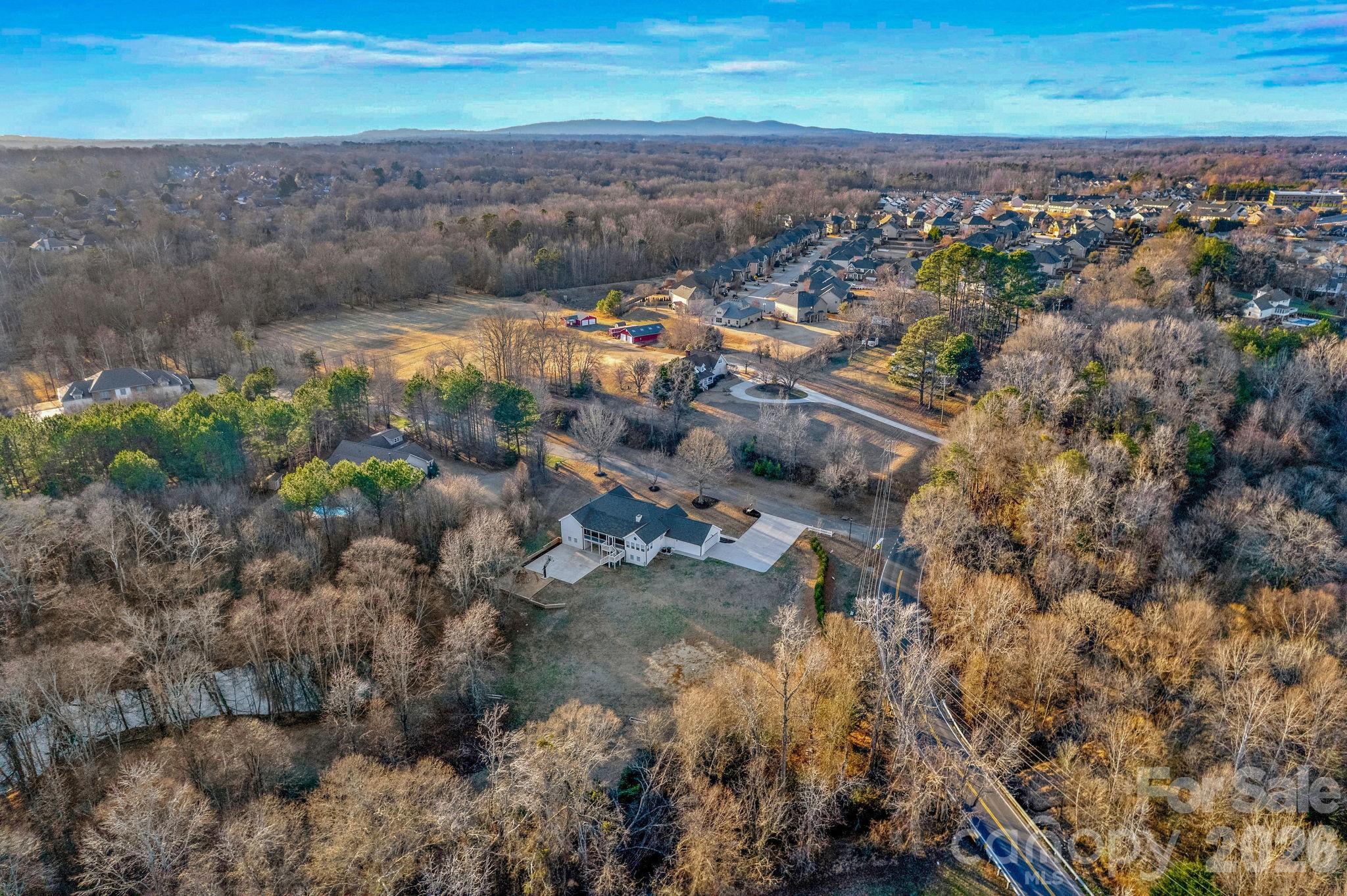 1 Sweetbriar Court Greer, SC 29650 - Photo 48 of 48 an aerial view of house with yard