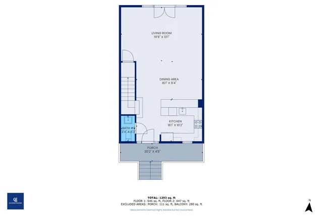 an aerial view of a swimming pool