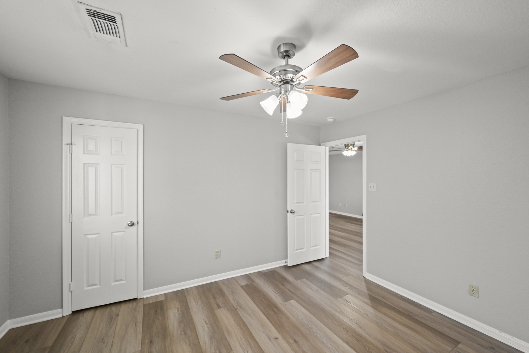 14614 Hazy Ridge Lane Cypress, TX 77429 - Photo 32 of 36 wooden floor in an empty room