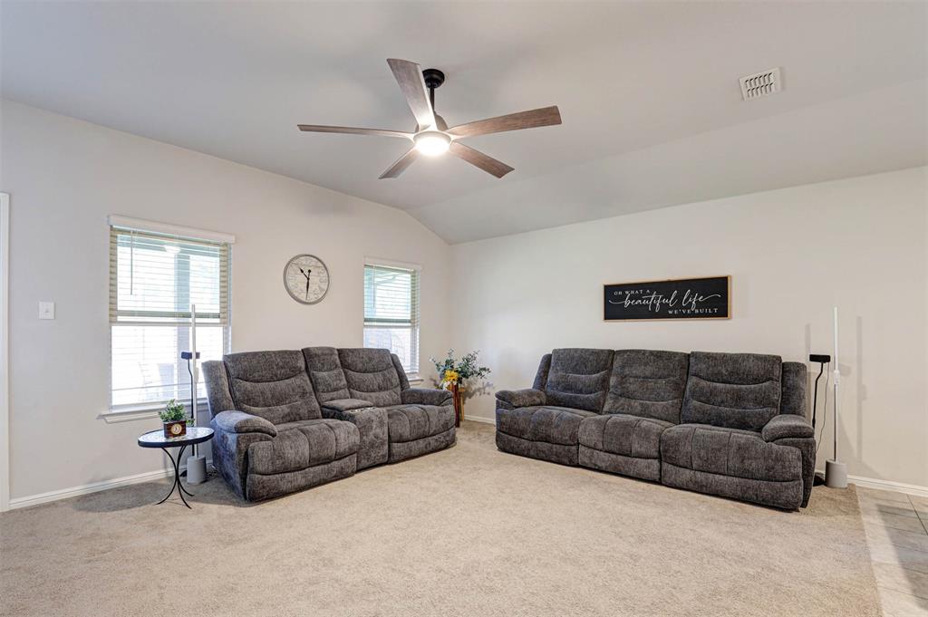 512 Amory Street Azle, TX 76020 - Photo 9 of 25 a living room with furniture and a window