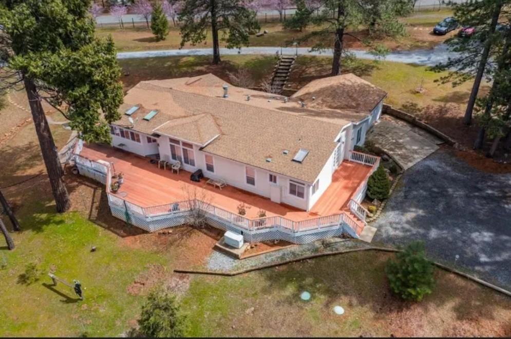 19500 Jesus Maria Road Mokelumne Hill, CA 95245 - Photo 2 of 92 an aerial view of a house with outdoor space