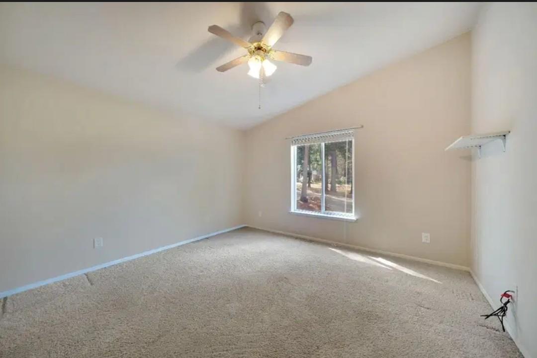 19500 Jesus Maria Road Mokelumne Hill, CA 95245 - Photo 79 of 92 a view of a room with a ceiling fan and a window