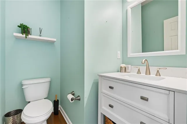 a bedroom with bed and window