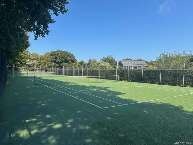 a view of a swimming pool and outdoor space