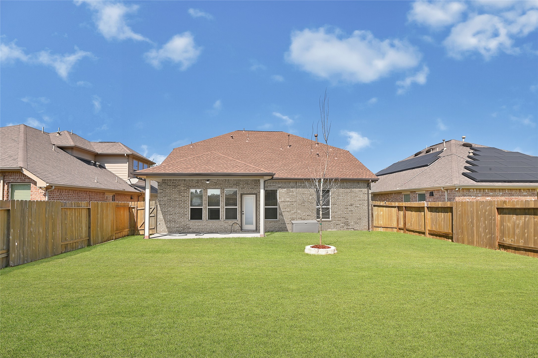 31796 Chapel Rock Lane Spring, TX 77386 - Photo 29 of 30 a view of a house with a big yard