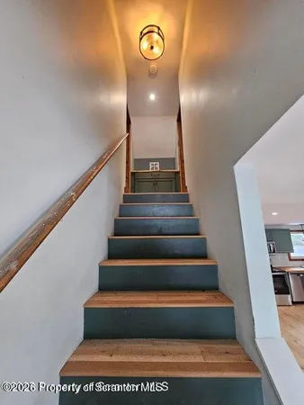 a view of wooden floor