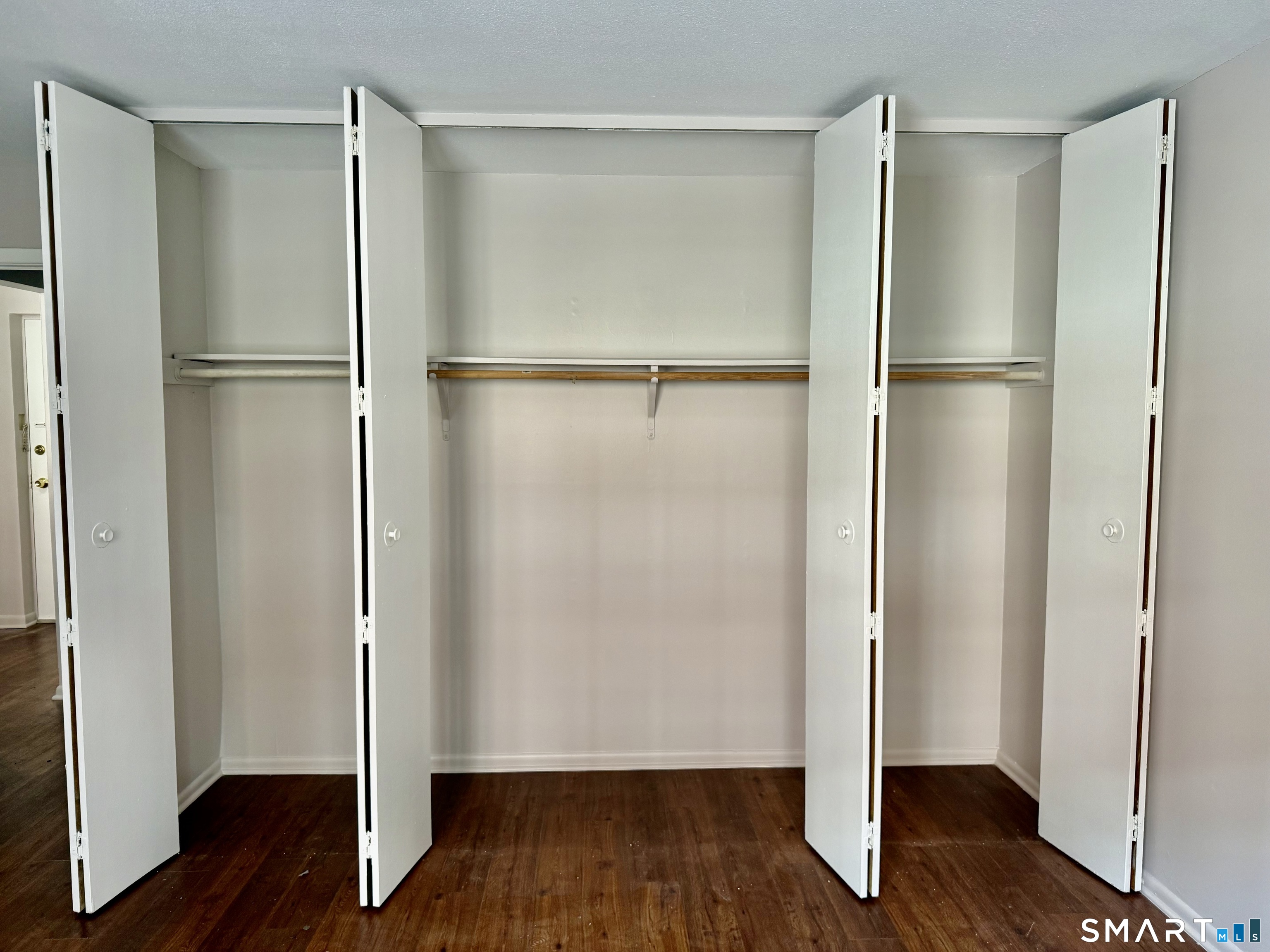 2580 Main Street, Unit A2 Stratford, CT 06615 - Photo 10 of 12 Plenty of closet space in the bedroom.