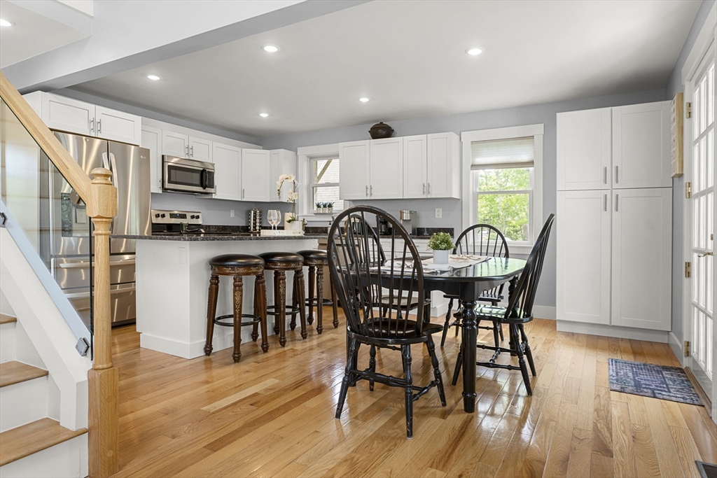 4 Hye Lane Edgartown, MA 02539 - Photo 3 of 41 a view of a dining room with furniture and wooden floor