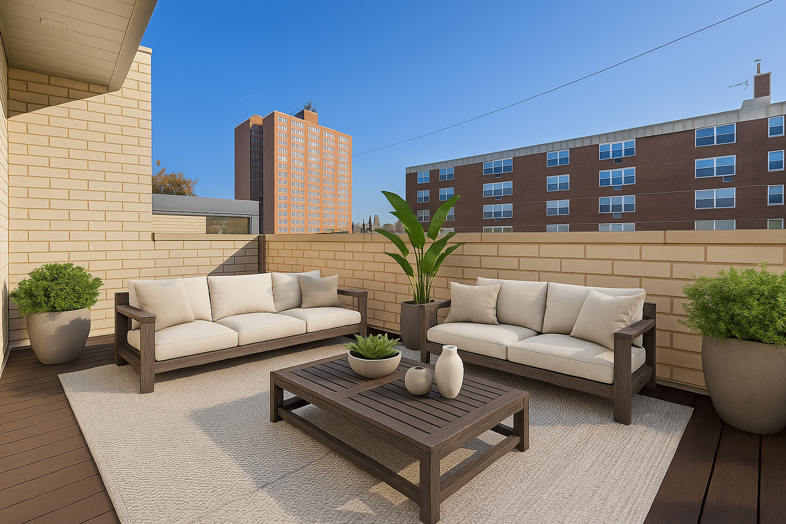 1448 West Chestnut Street, Unit 3 Chicago, IL 60642 - Photo 45 of 46 a building outdoor space with patio furniture