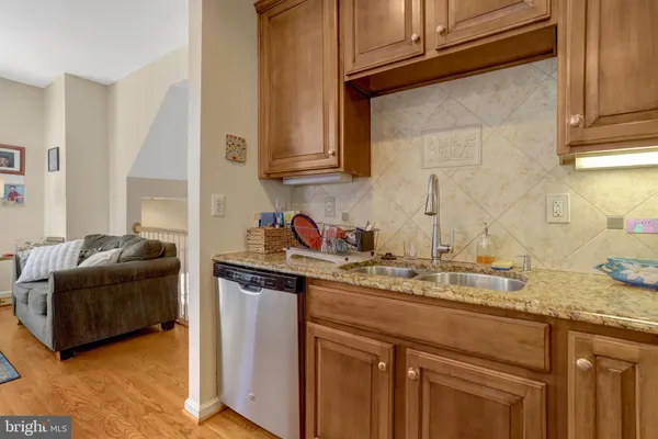 a bedroom with a bed and a table in it