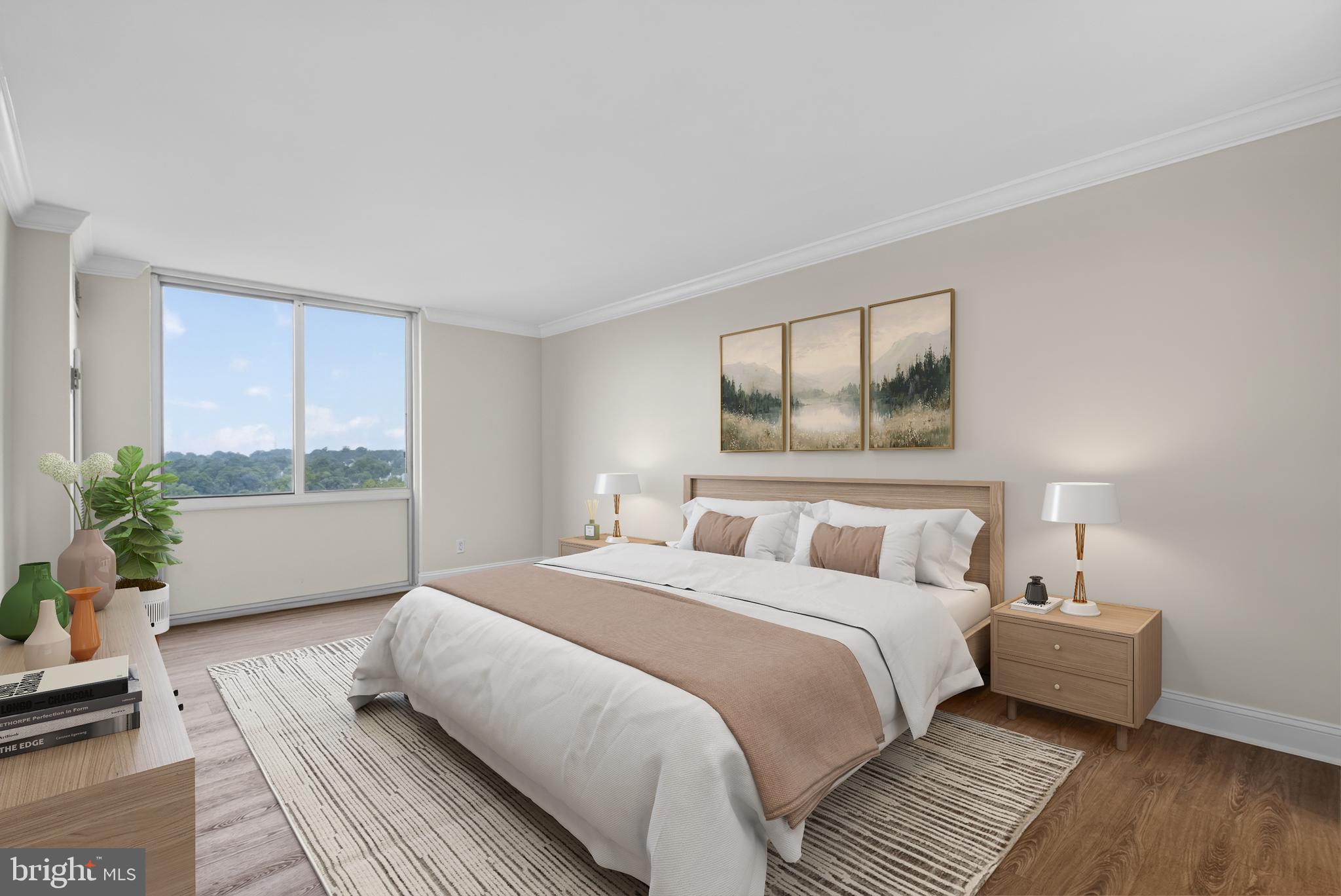 5101 River Road, Unit 1515 Bethesda, MD 20816 - Photo 19 of 33 Generously Sized Primary Bedroom
Digitally Staged