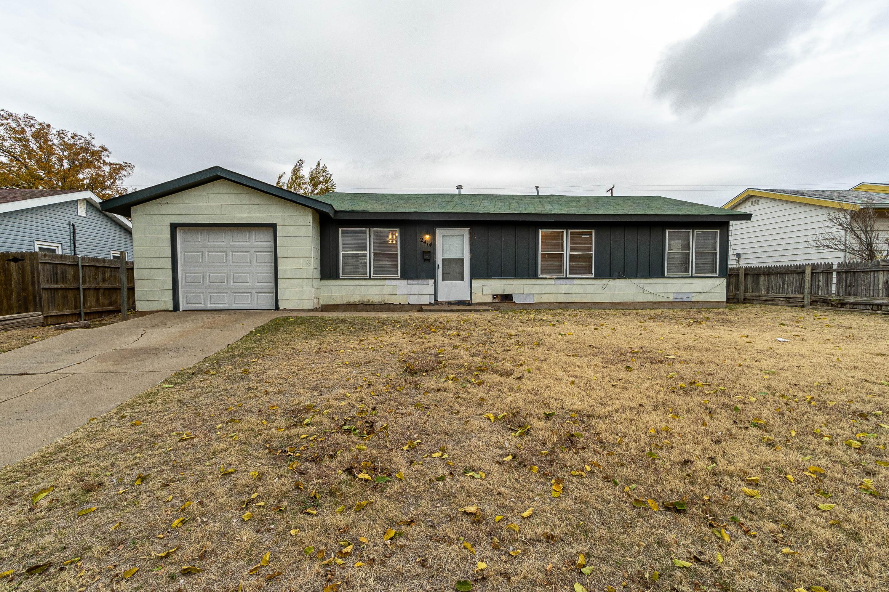 2414 Orange Street Amarillo, TX 79107 - Photo 1 of 16 a house view with a outdoor space