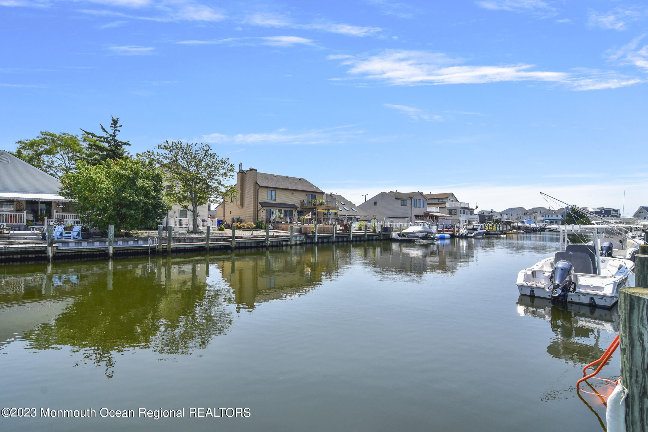 8 Rochester Drive Brick, NJ 08723 - Photo 35 of 41 a view of a lake with houses