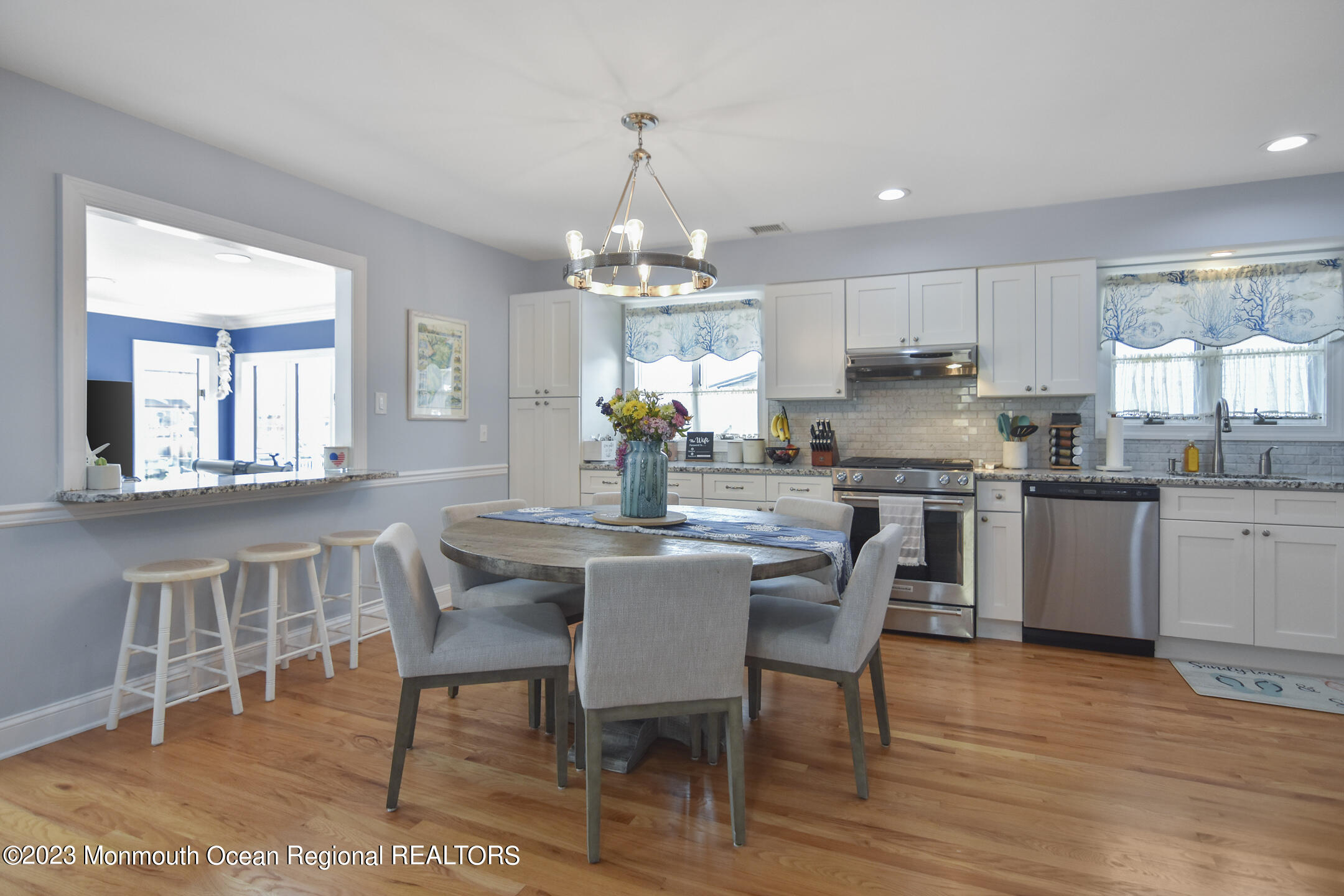 8 Rochester Drive Brick, NJ 08723 - Photo 9 of 41 a view of a dining room with furniture window and wooden floor