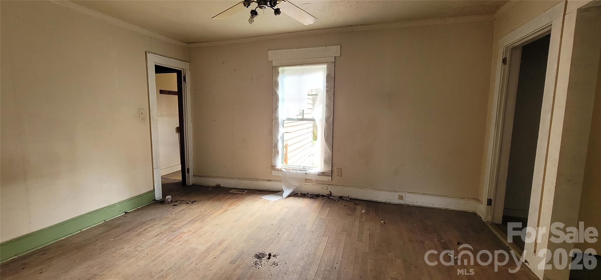 1939 River Road Lincolnton, NC 28092 - Photo 8 of 23 an empty room with wooden floor and windows