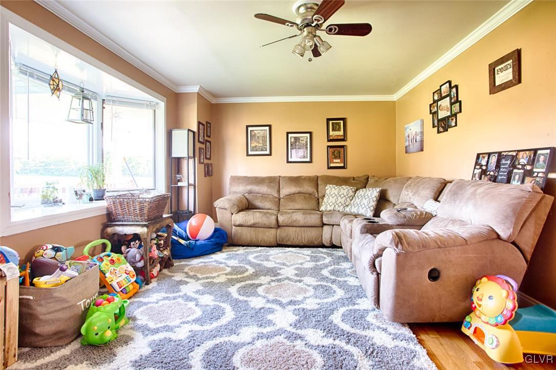 Family Room with views into the backyard