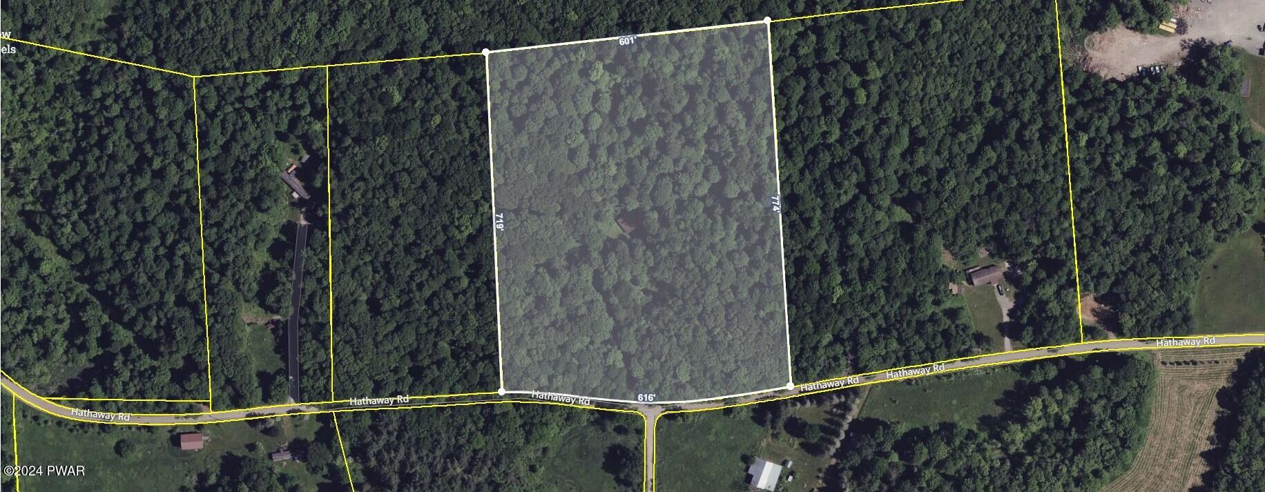 189 Hathaway Road Equinunk, PA 18417 - Photo 23 of 27 Aerial View of Property