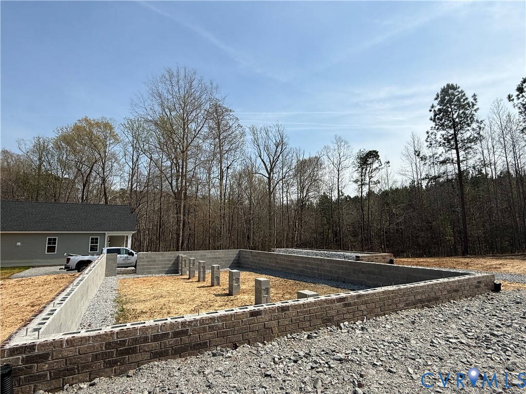 443 Raleigh Avenue South Hill, VA 23970 - Photo 5 of 14 a view of a backyard with trees