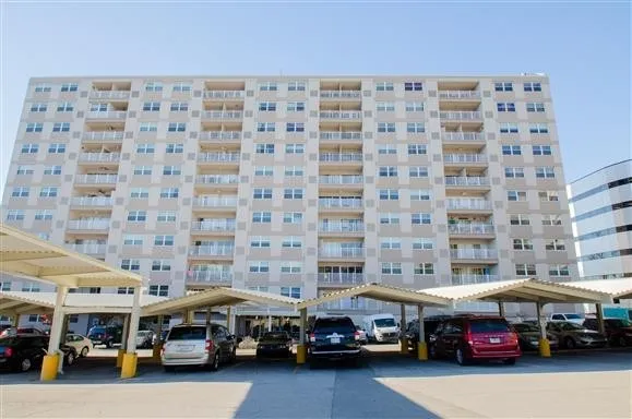 a car parked in front of a building