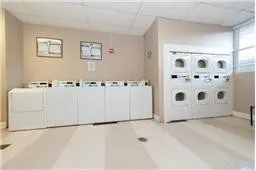 a view of a utility room with garage
