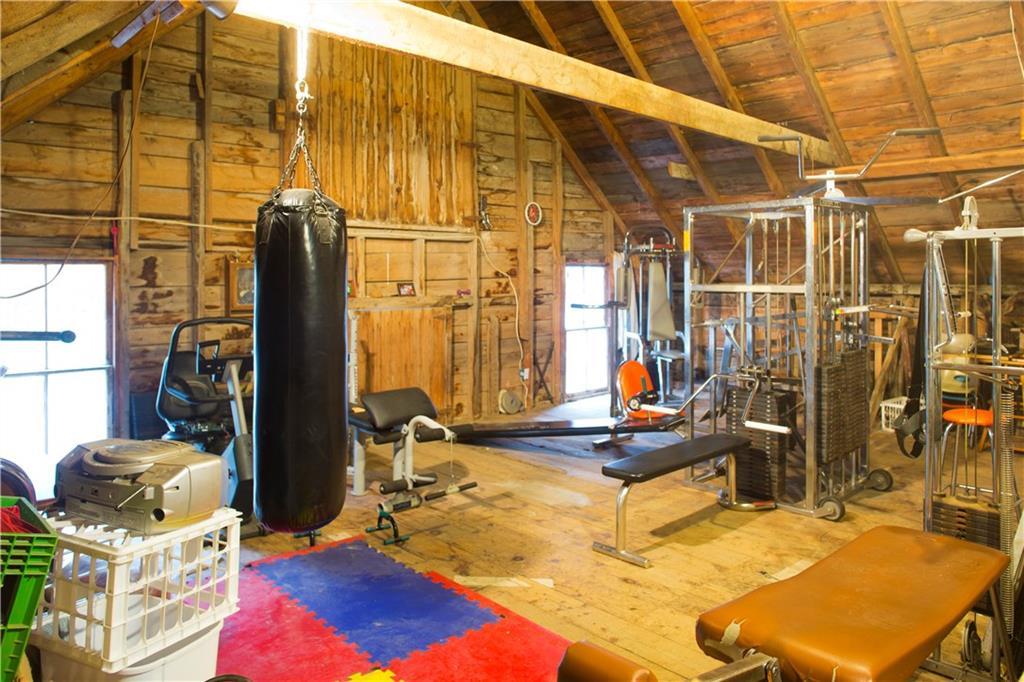29 Depot Street Unity, ME 04988 - Photo 26 of 35 2nd floor of barn is a power lifting gym