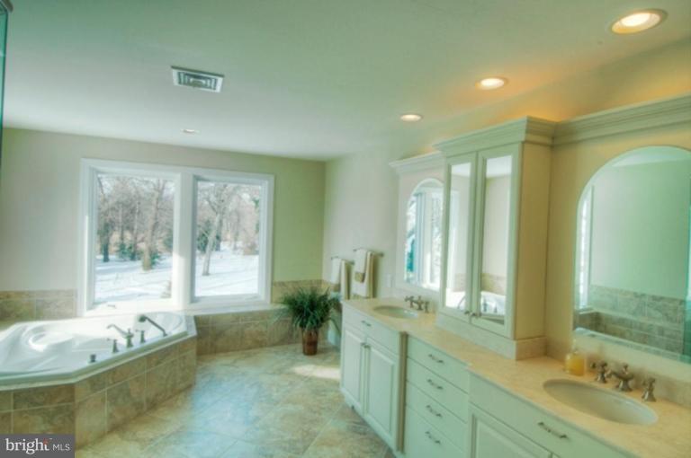 1405 Sharps Point Road Annapolis, MD 21409 - Photo 8 of 14 a bathroom with a tub sink and mirror
