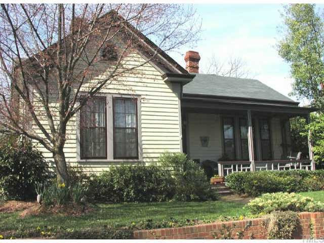 121 North Bloodworth Street Raleigh, NC 27601 - Photo 1 of 1 Sherwood-Bates Home, ca. 1891. Beautiful Victorian bungalow in Historic Oakwood. Exterior Front