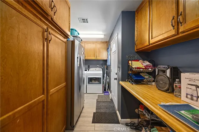 a view of a pathway with a wooden stairs