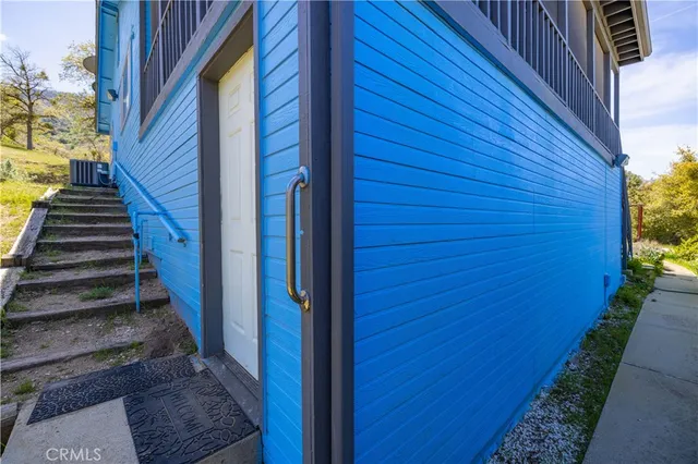 an aerial view of a garden with mountain