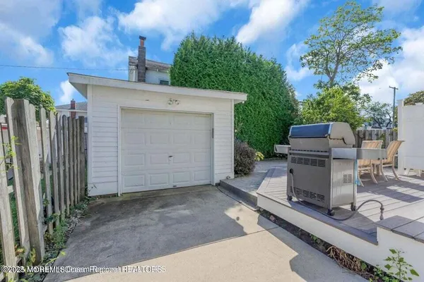 a view of a terrace with chairs