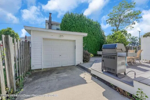 a view of a terrace with chairs