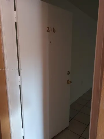 a view of empty room