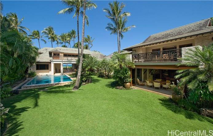 61-785 Papailoa Road Haleiwa, HI 96712 - Photo 1 of 1 a front view of house with yard and outdoor seating