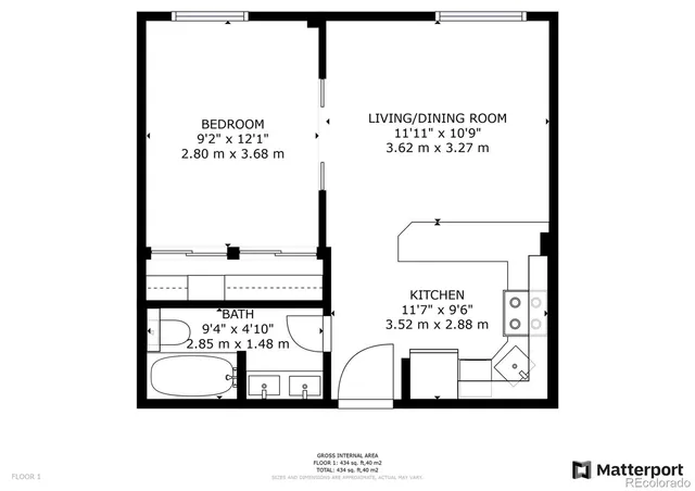 $1,695 | 1833 North Williams Street, Unit 504, Denver, CO 80218