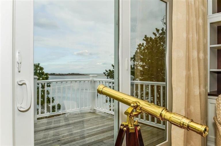 6 Yacht Club Road Falmouth, MA 02536 - Photo 12 of 35 a balcony with wooden floor