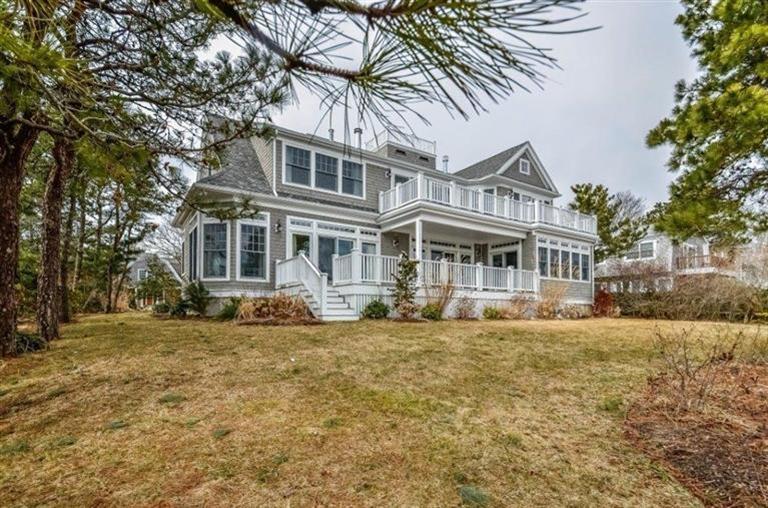 6 Yacht Club Road Falmouth, MA 02536 - Photo 26 of 35 a front view of a house with a garden