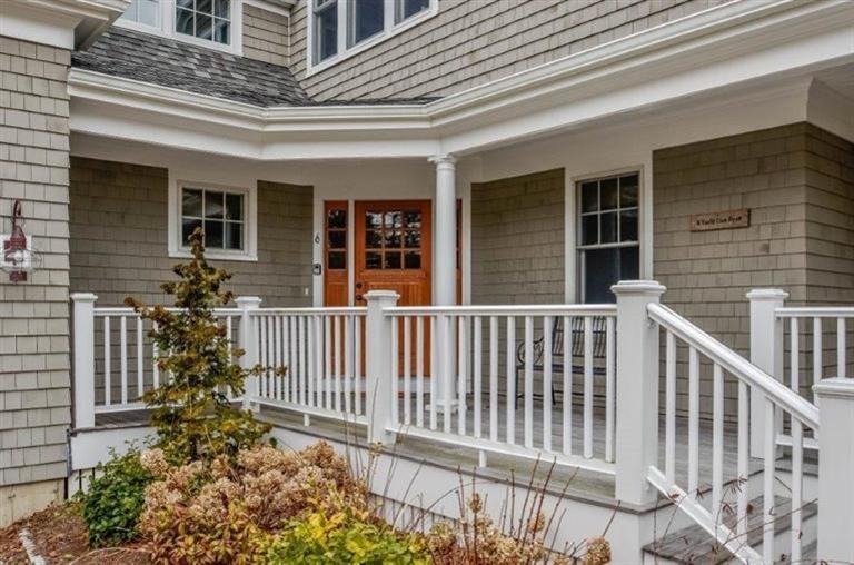 6 Yacht Club Road Falmouth, MA 02536 - Photo 28 of 35 a view of a porch with a small yard