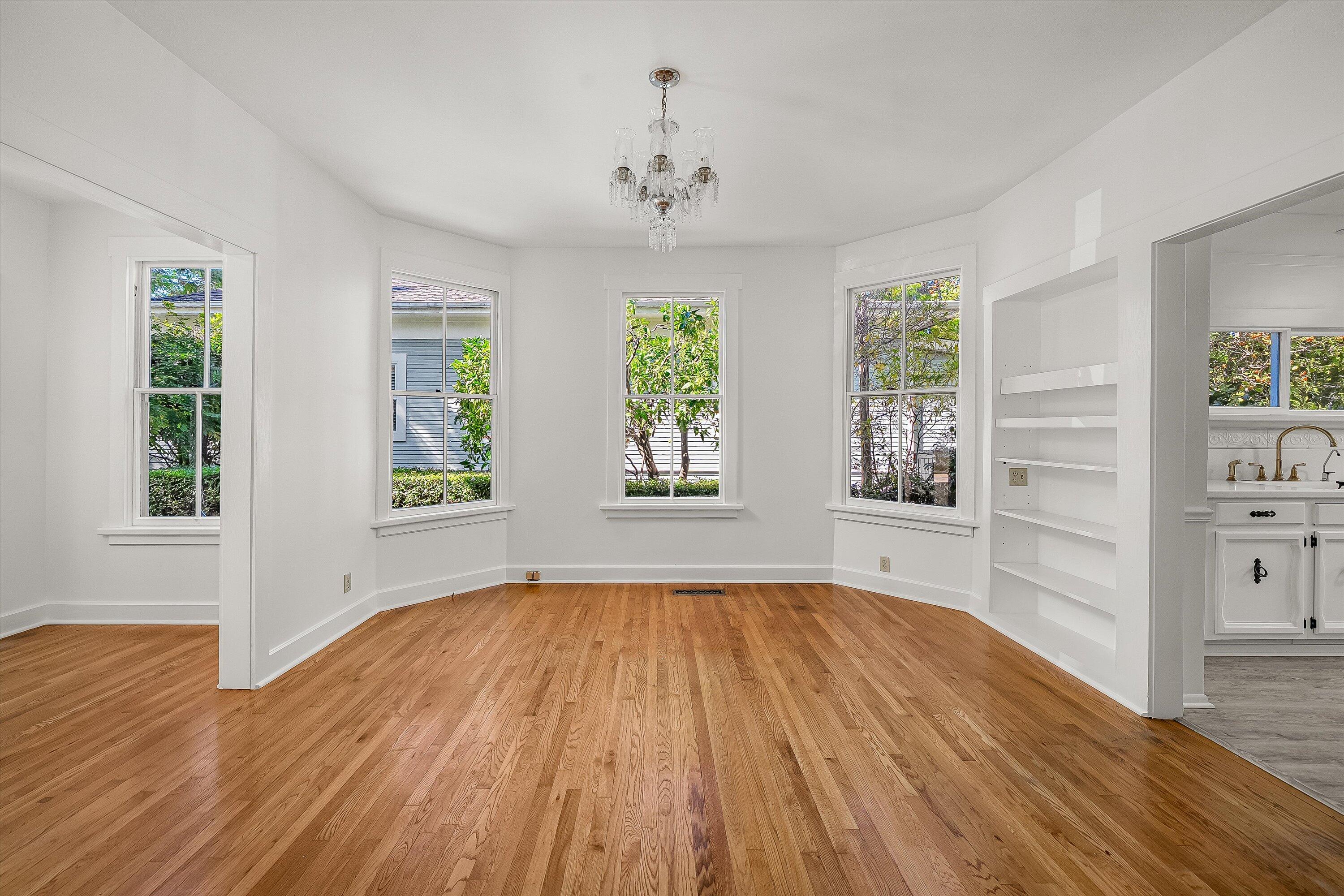 532 Brinkerhoff Avenue Santa Barbara, CA 93101 - Photo 11 of 30 wooden floor in an empty room with a window