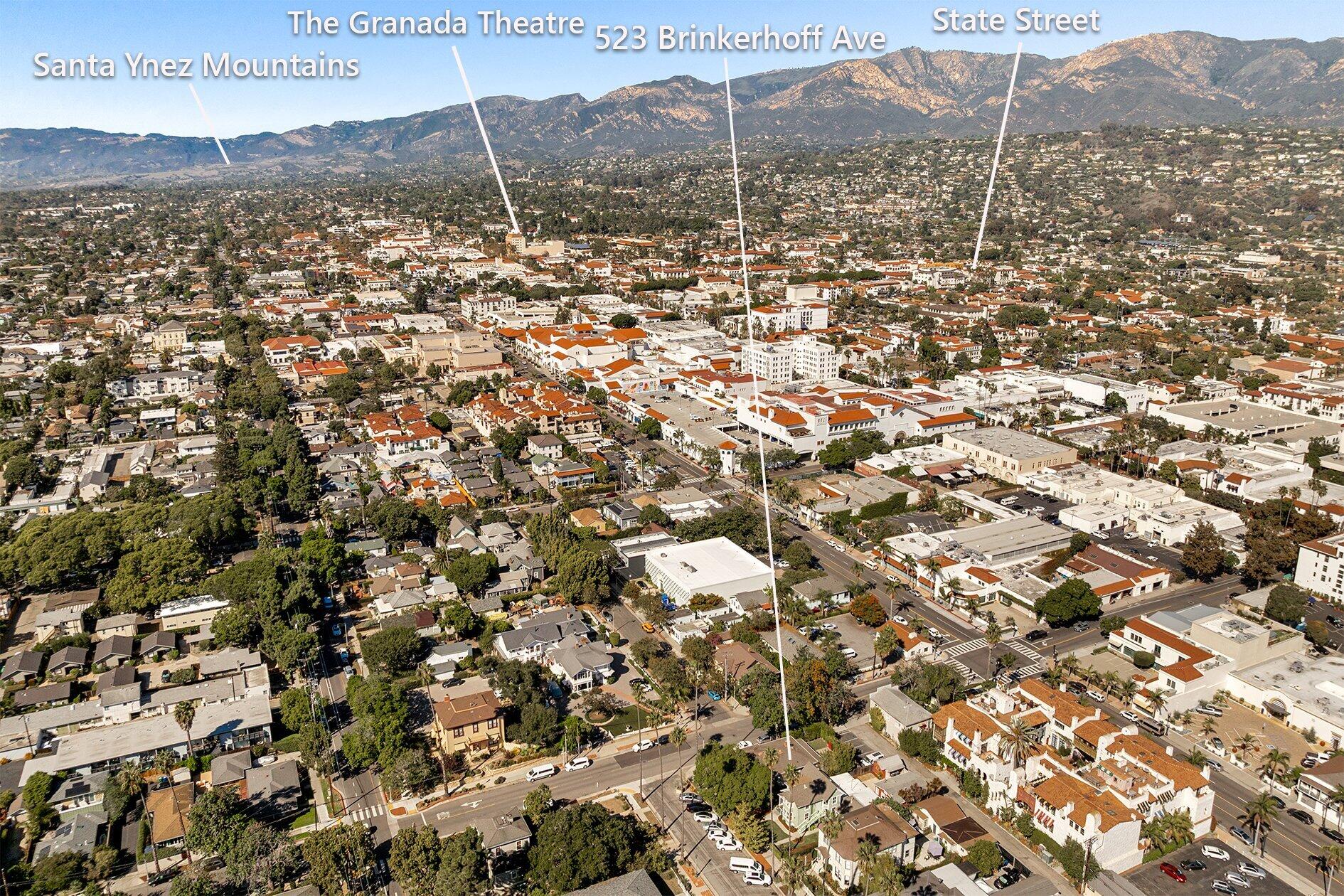 532 Brinkerhoff Avenue Santa Barbara, CA 93101 - Photo 30 of 30 a view of a city