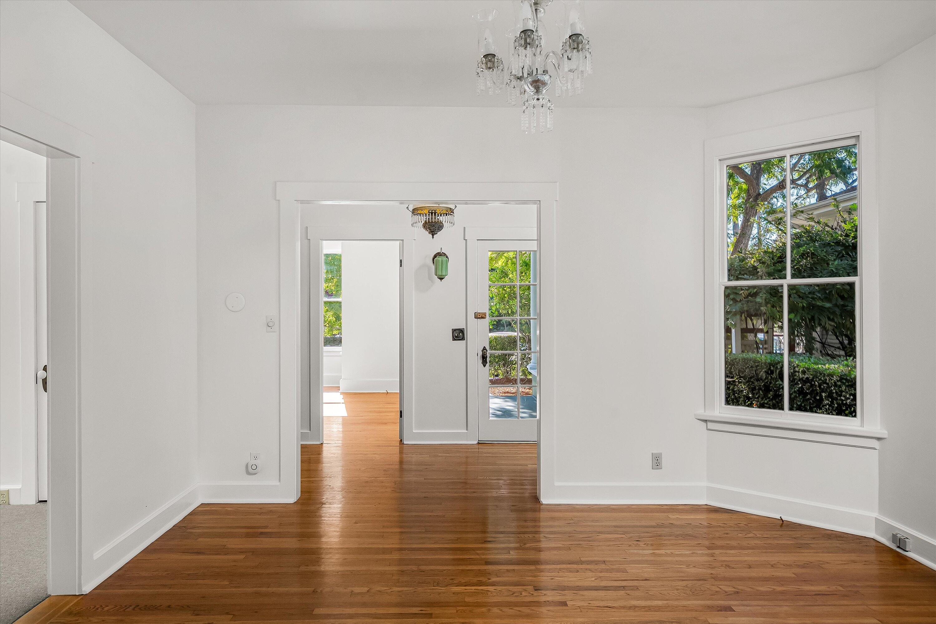 532 Brinkerhoff Avenue Santa Barbara, CA 93101 - Photo 8 of 30 a view of an empty room with window and wooden floor