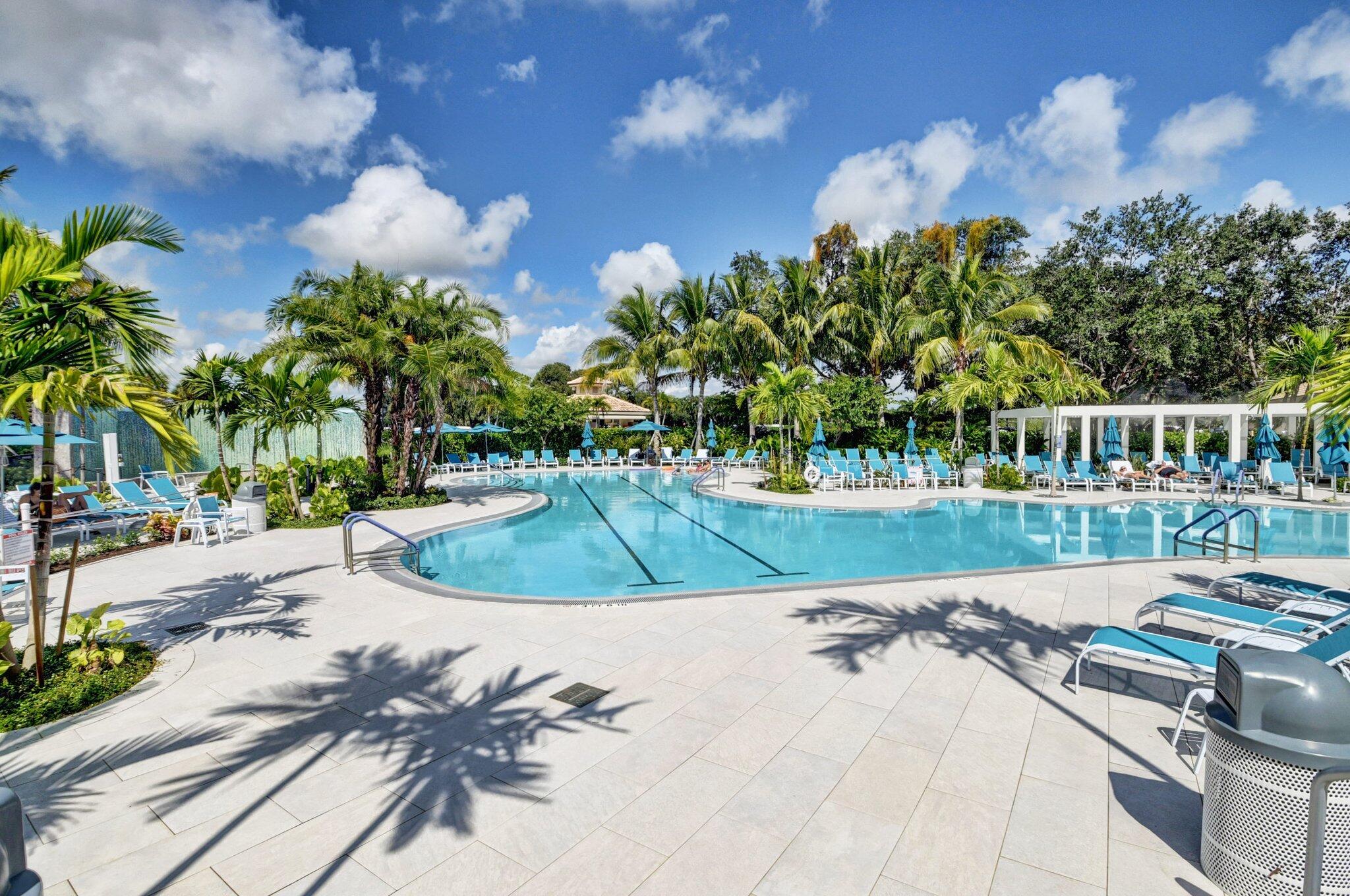 27 Eastgate Drive, Unit C Boynton Beach, FL 33436 - Photo 85 of 87 a view of a swimming pool with a yard