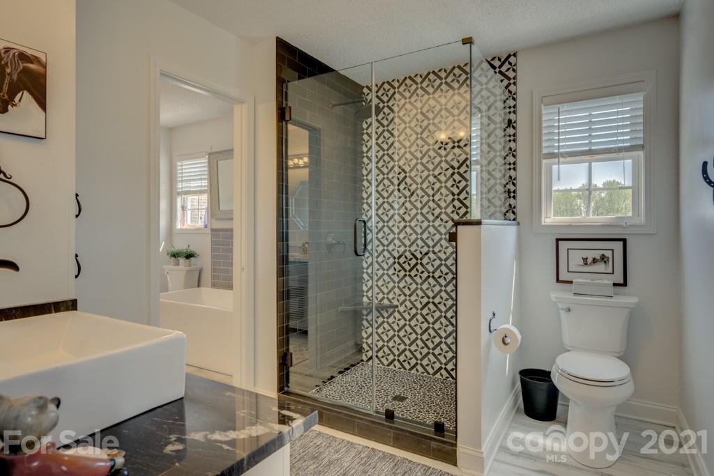 1481 Airport Road Rutherfordton, NC 28139 - Photo 42 of 47 a bathroom with a toilet and a shower
