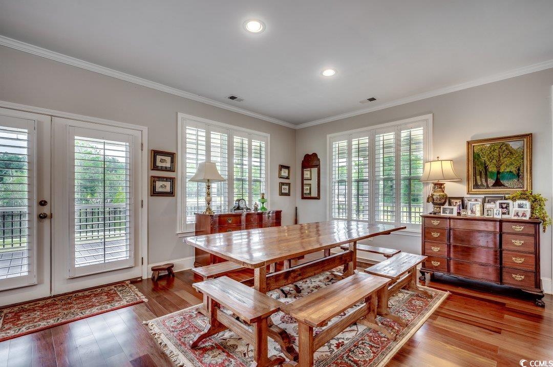 5517 Tranquil Road Conway, SC 29527 - Photo 4 of 39 Dining space featuring french doors, light wood-ty