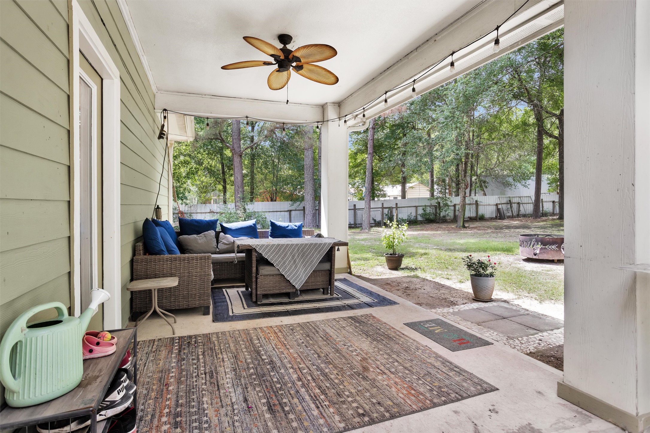 30806 Mellman Road Hempstead, TX 77445 - Photo 20 of 35 Relax on your 15x10 covered back patio after a hard day.