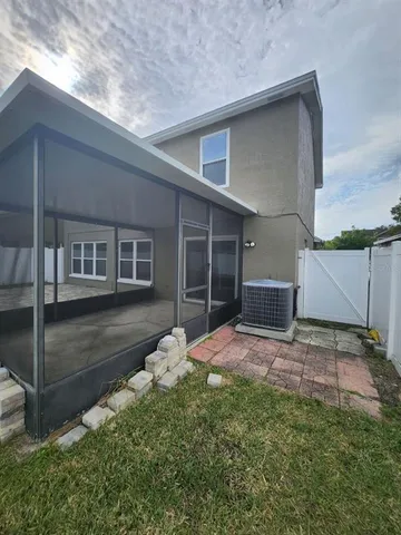 a view of a house with a big yard