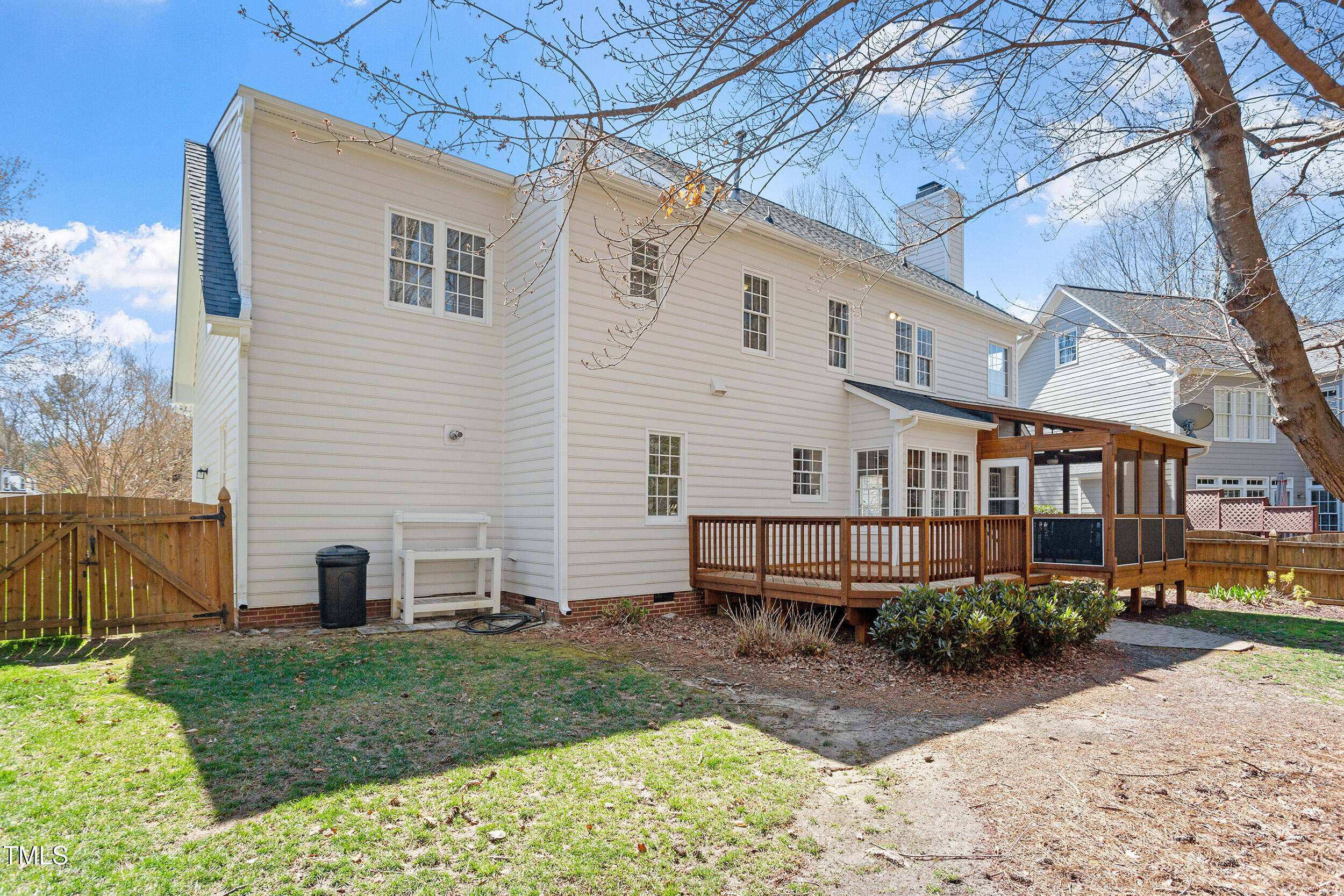 501 Nantucket Drive Cary, NC 27513 - Photo 32 of 34 a view of a house with backyard and garden