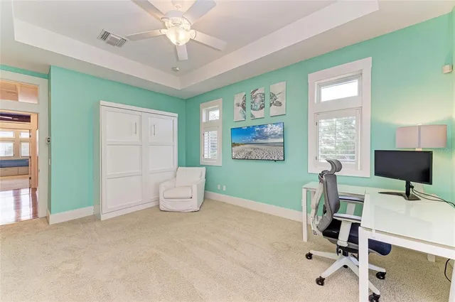 a view of a house with a swimming pool