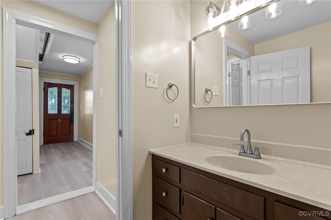 1413 First Rock Road Prospect, VA 23960 - Photo 16 of 50 First floor hall bath looking back toward the fron