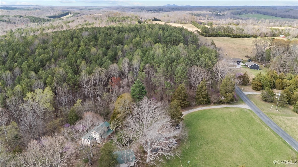 1413 First Rock Road Prospect, VA 23960 - Photo 39 of 50 Aerial view of the 3 acre property with home on bo