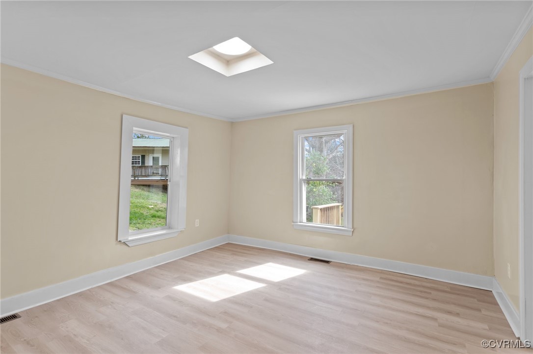 1413 First Rock Road Prospect, VA 23960 - Photo 4 of 50 Living room with new flooring and paint, new light